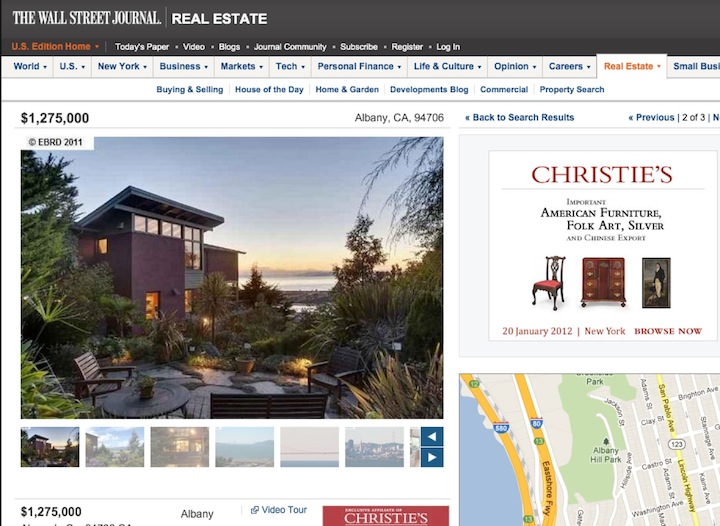 Berkeley Luxury Real Estate - The Wall Street Journal