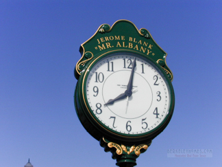 Jerome Blank Clock - Mr. Albany
