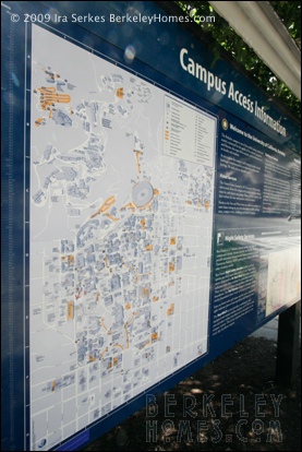 berkeley california uc northside uc campus map     
