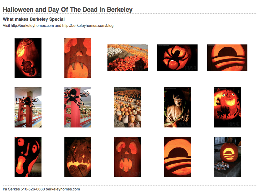 Halloween & Day Of The Dead in Berkeley